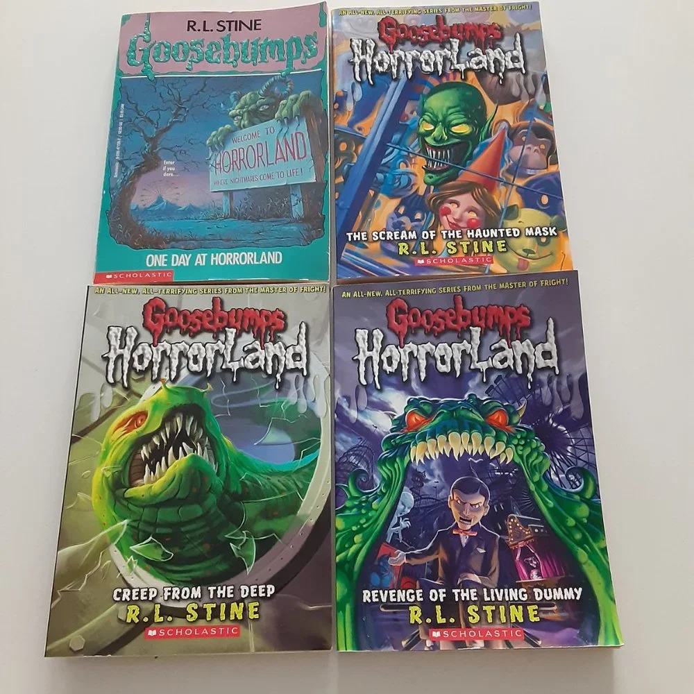 Goosebumps HorrorLand set of (4) by R.L Stine - Scholastic